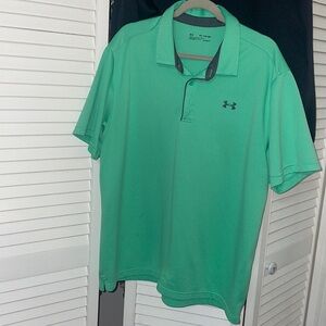 Mint Green Under Armour Polo